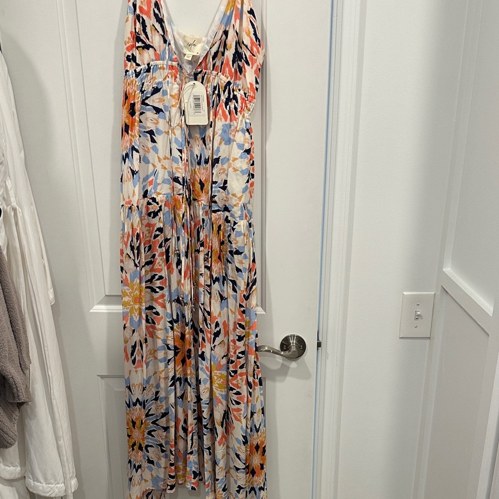 Floral Maxi Dress in Multicolor by Isla